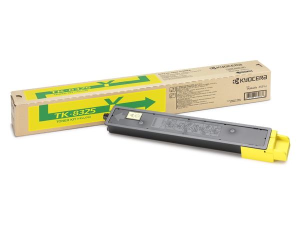 KYOCERA TK-8325Y värikasetti 1 kpl Alkuperäinen Keltainen