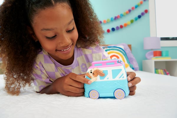 Polly Pocket SEASIDE PUPPY RIDE-lekväska