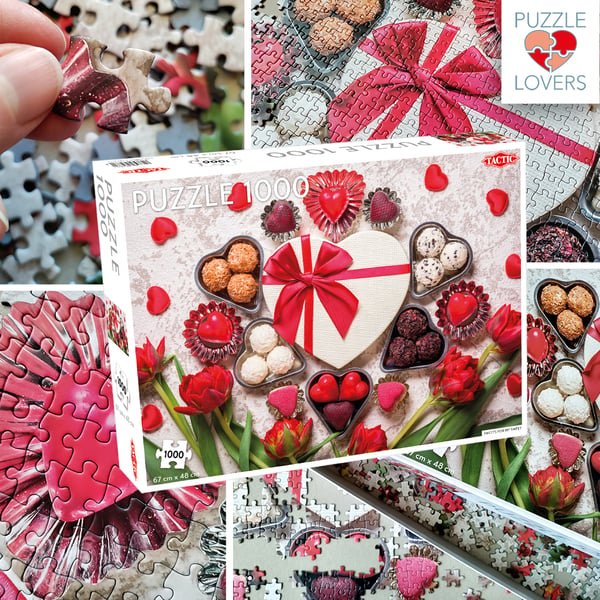 Tactic Sweets for My Sweet 1000 pcs Puslespil 1000 stk Kunst