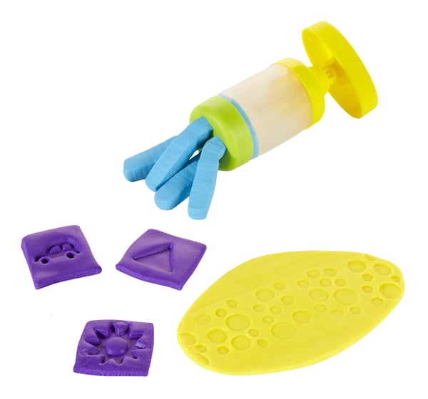 MGA Entertainment Wonder Factory Dough Creation Station Modeleringsvoks 171 g Flerfarvet 8 stk