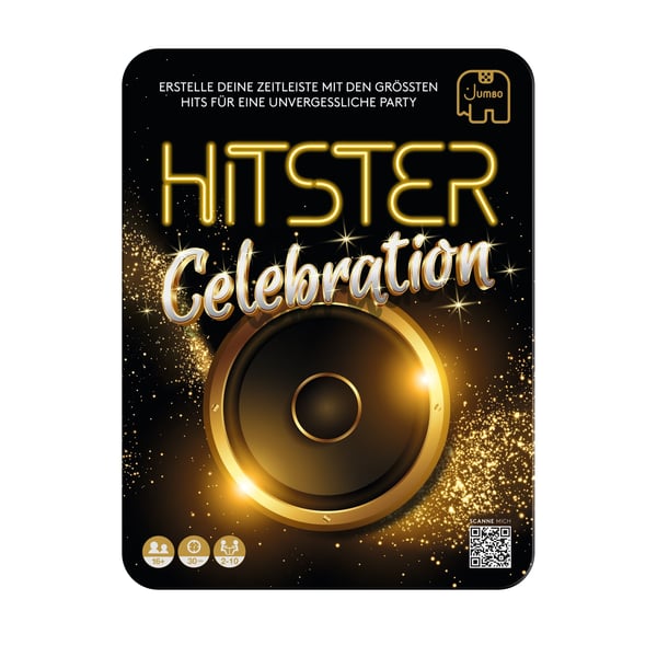 Jumbo 1110100688 sällskapsspel Hitster - Celebration 30 min Kortspel Party