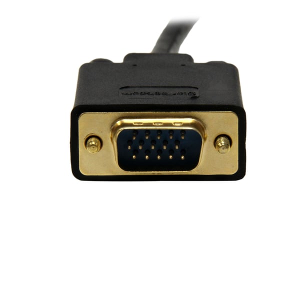 StarTech.com DP2VGAMM6B videokabel adapter 1,8 m DisplayPort VGA (D-Sub) Sort