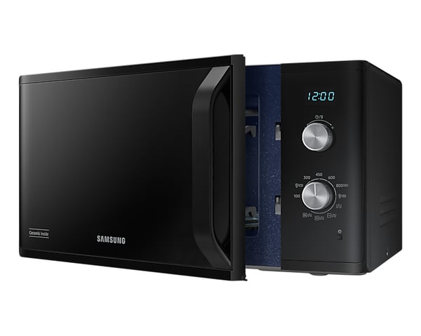 Samsung MG23K3614AK/BA mikroaaltouuni Musta Solo-mikroaaltouuni Pöytämalli 23 L 1250 W