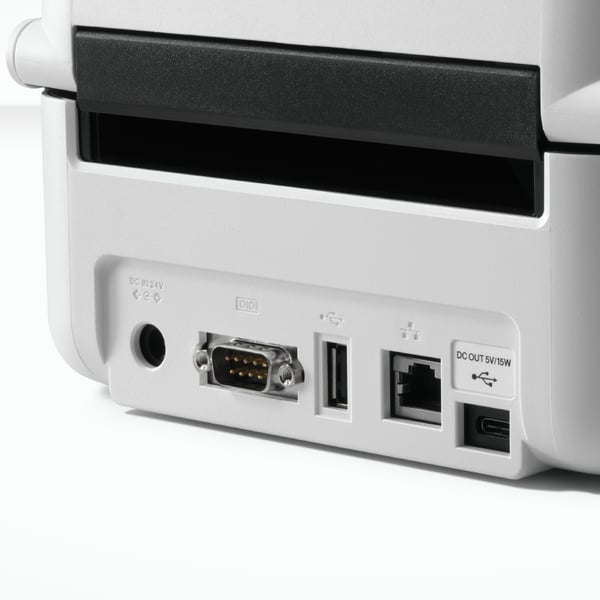 Brother TD-4555DNWB etikettitulostin Suoralämpö 203 x 203 DPI 203 mm/s Langallinen Ethernet LAN Wi-Fi Bluetooth