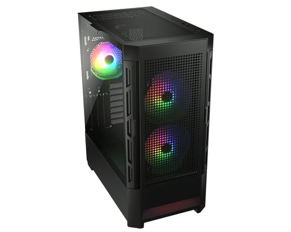 COUGAR Airface RGB CGR-5ZD1B-AIR-RGB Midi Tower Sort