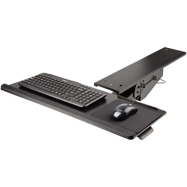 StarTech.com KBTRAYADJ2 desktop arbejdsplads med siddestativ