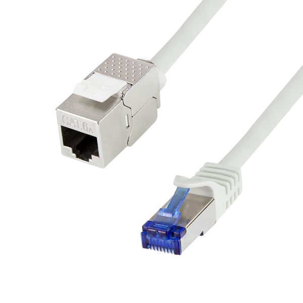 LogiLink CC5072S netværkskabel Grå 5 m Cat6a S/FTP (S-STP) Rund