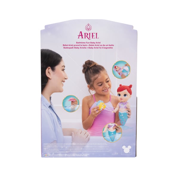 Disney Princess Bath Time Ariel Kylpynukke Monivärinen