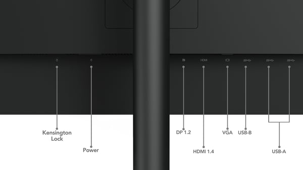 Lenovo ThinkVision T24v-30 tietokoneen litteä näyttö 60,5 cm (23.8") 1920 x 1080 pikseliä Full HD LED Musta