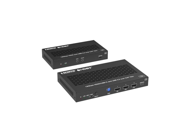 Vivolink VLHUB121-EXT USB grafisk adapter Sort