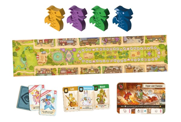 Asmodee Flamecraft 60 min Brädspel Strategi