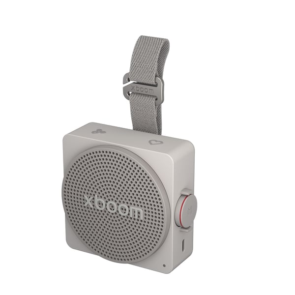 LG xboom Mini by will.i.am Bärbar monohögtalare Grå 5 W