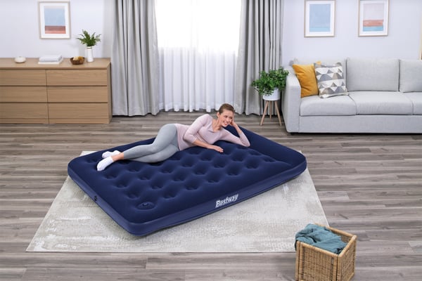 Bestway 67226 / 24 luftmadrass Dubbelmadrass Blå