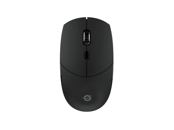 Conceptronic ORAZIO01ES tastatur Mus inkluderet Kontor RF trådløst QWERTY Spansk Sort