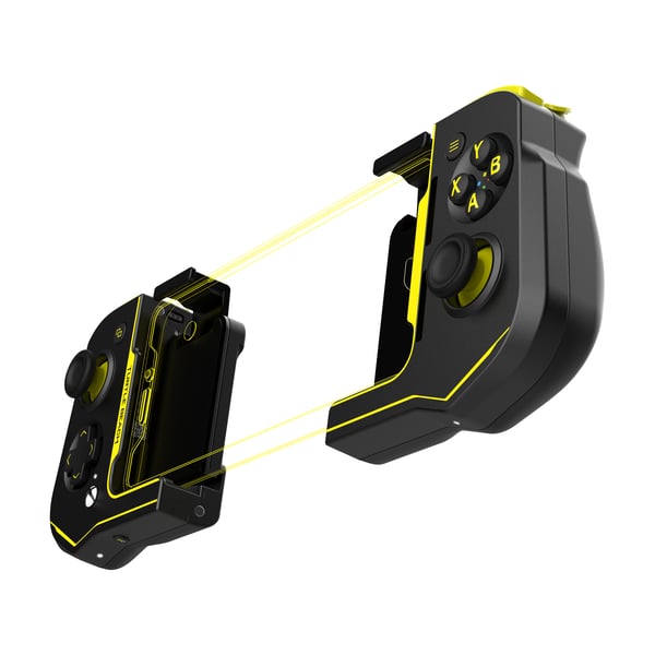 Turtle Beach Atom Musta, Keltainen Bluetooth Pad-ohjain Analoginen/Digitaalinen Android