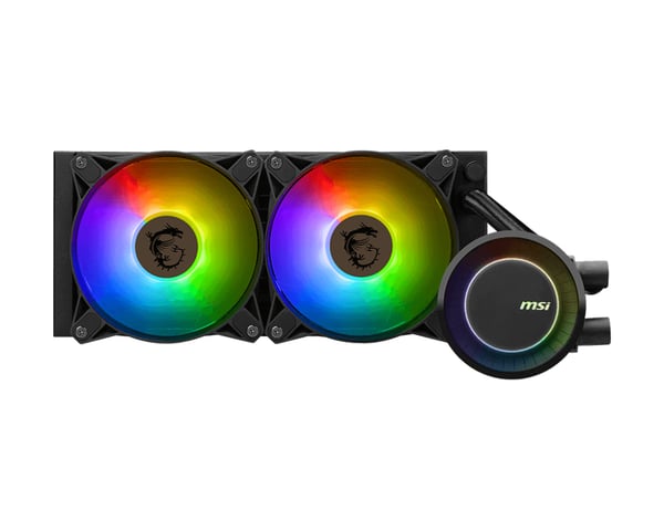 MSI MAG Coreliquid E240 Moderkort, Processor Allt-i-ett vätskekylare 12 cm Svart