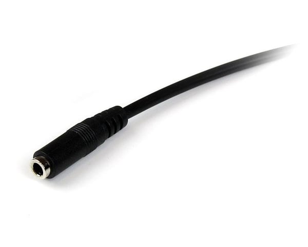StarTech.com 1 m 3,5 mm 4-nastainen TRRS-headsetin jatkojohto