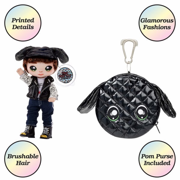 Na! Na! Na! Surprise 2-in-1 Pom Doll Glam Series - Maxwell Dane