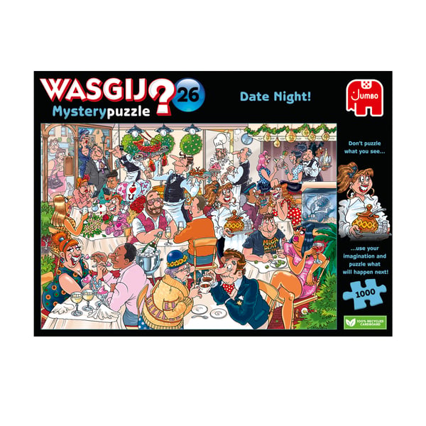 Wasgij Mystery 26 - En Romantisk Aften! (1000 Brikker)