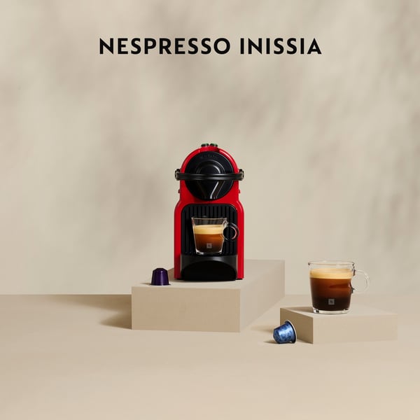 Krups Nespresso Inissia Ruby Red XN1005