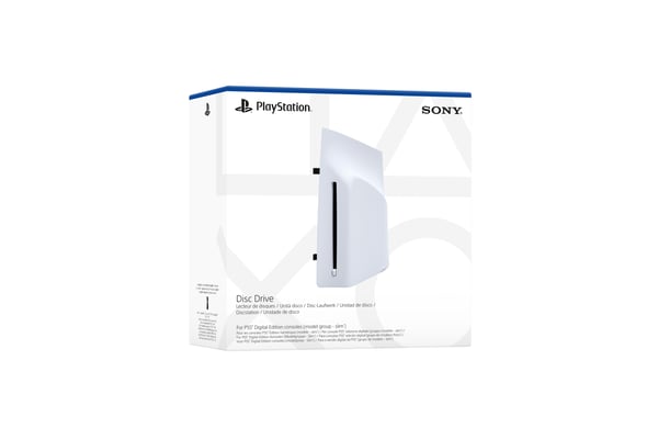 Sony Interactive Entertainment Diskdrev til PS5 Digital Edition-konsoller (modelgruppe – slim) Sony Interactive Entertainment Diskdrev til PS5 Digital Edition-konsoller (modelgruppe – slim)