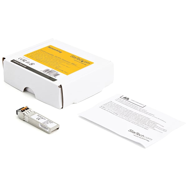 StarTech.com J9152D-ST Transceiver Modul (SFP+ Modul, 10GBase-LRM HP-kompatibel, Glasfiber, 1310nm, LC Multimode med DDM)