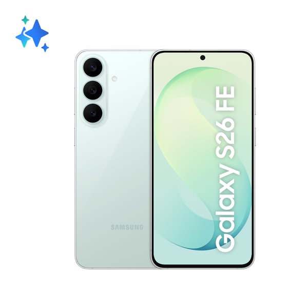 Samsung Galaxy S26 FE 17 cm (6.7") Dual SIM Android 17 5G USB Type-C 8 GB 256 GB 4900 mAh Grøn