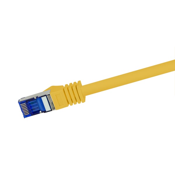 LogiLink C6A107S netværkskabel Gul 15 m Cat6a S/FTP (S-STP) Rund