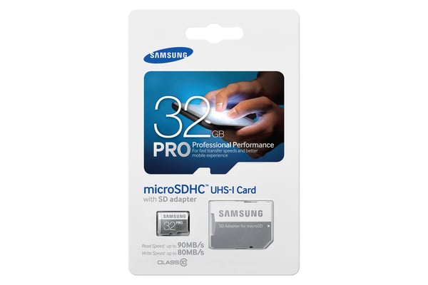 Samsung 32GB, MicroSDHC PRO UHS Klasse 10