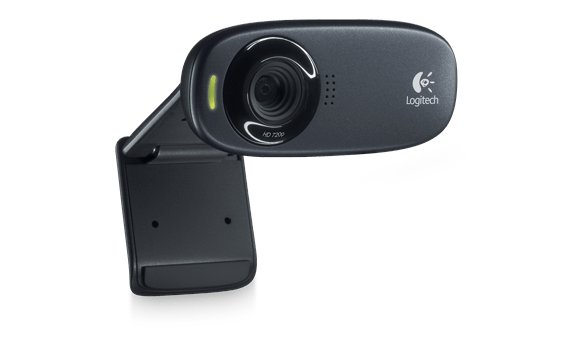 Logitech C310 HD webcam 5 MP 1280 x 720 pixel USB Sort