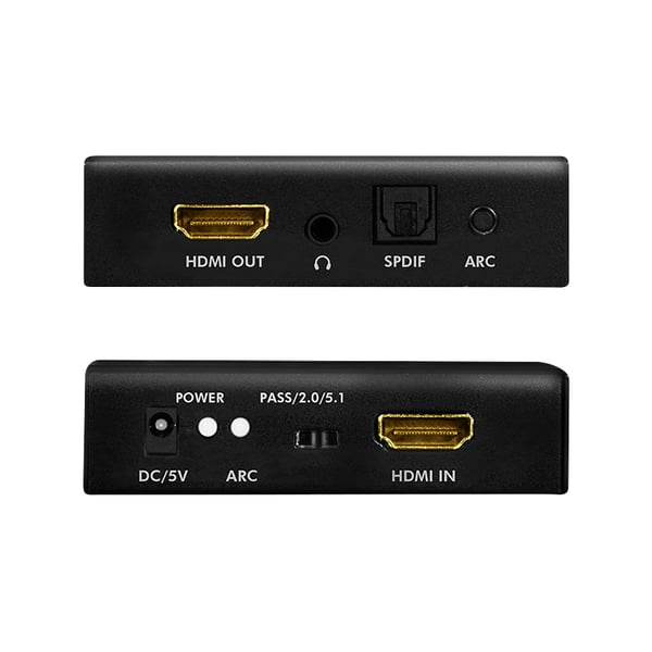 LogiLink HD0055 ljudomvandlare Svart
