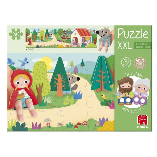Jumbo GOULA - Puzzle XXL Little Red Ridding Hood