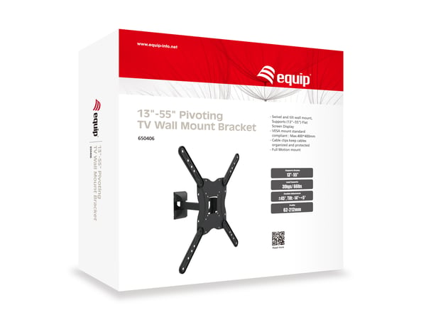 Equip 650406 TV-kiinnike 139,7 cm (55") Musta