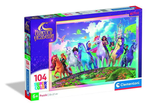 Clementoni 104 pcs Puzzles Unicorn Academy