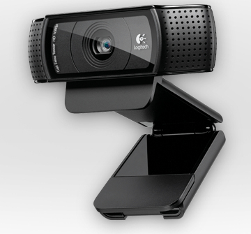 Logitech HD Pro C920 webcam 1920 x 1080 pixel USB 2.0 Sort