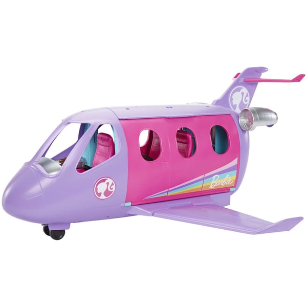 Barbie Life in the City Airplane Adventures-legesæt med pilotdukke og mere end 15 stk. tilbehør