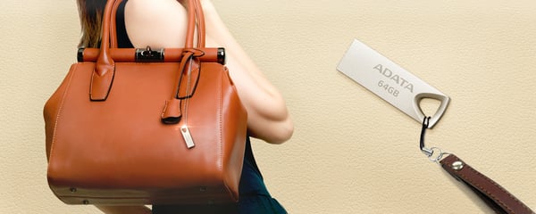 ADATA AUV210-64G-RGD USB-nøgle 64 GB USB Type-A 2.0 Beige