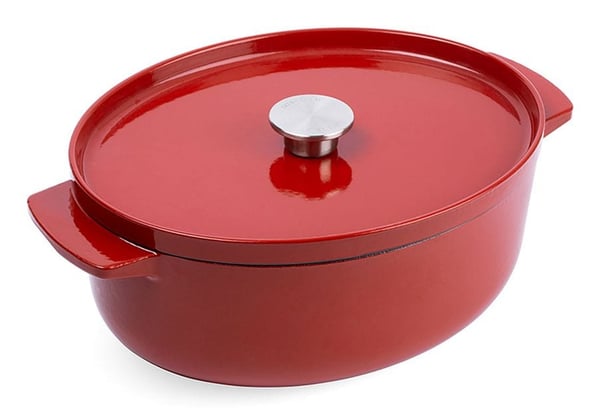 KitchenAid CC006063-001 suppegryde 5,6 L Rød Støbejern
