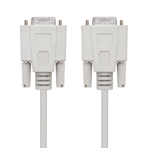 Nanocable 10.14.0602 serielkabel Beige 1,8 m DB9