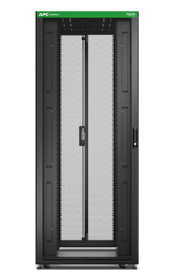 APC ER8200 stativ 42U Fritstående reol Sort