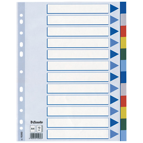 Esselte Faneblad PP A4