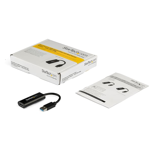StarTech.com USB 3.0 till HDMI-adapter, USB till HDMI-bildskärmskonverterare för Windows, 1080P (inget stöd för macOS/ChromeOS/Linux) - TAA