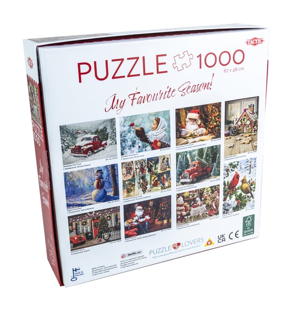 Tactic Puzzle Lovers Teddy Bear Family 1000 pcs puzzle