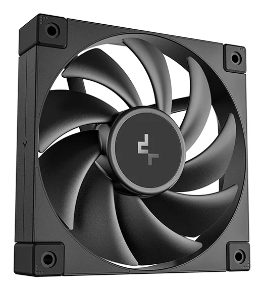 DeepCool FD12 Tietokonekotelo Tuuletin 12 cm Musta 1 kpl