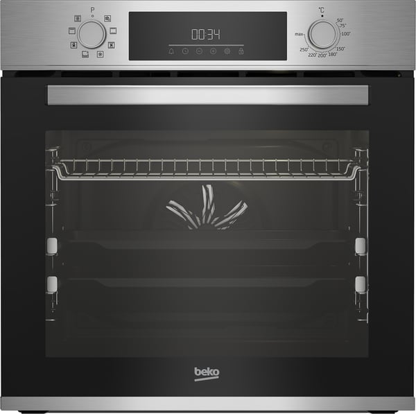 Beko BBIM12301X ovn 72 L Sort, Rustfrit stål