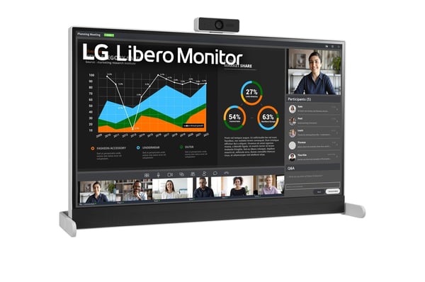 LG 27BQ70QC-S tietokoneen litteä näyttö 68,6 cm (27") 2560 x 1440 pikseliä 2K Ultra HD LED Valkoinen