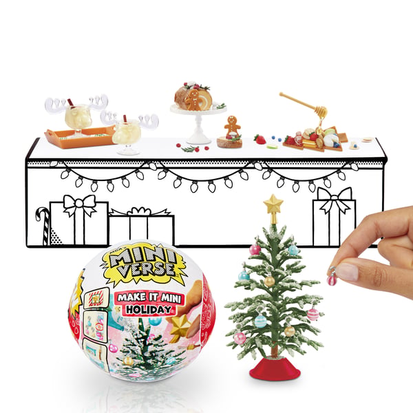 Miniverse Make It Mini Diner: Holiday Licensed WB Movie in PDQ