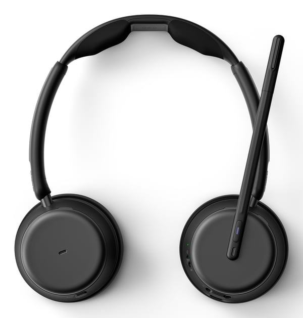 EPOS IMPACT 1060T ANC Kuulokkeet Langaton Pääpanta Toimisto/puhelukeskus Bluetooth Musta