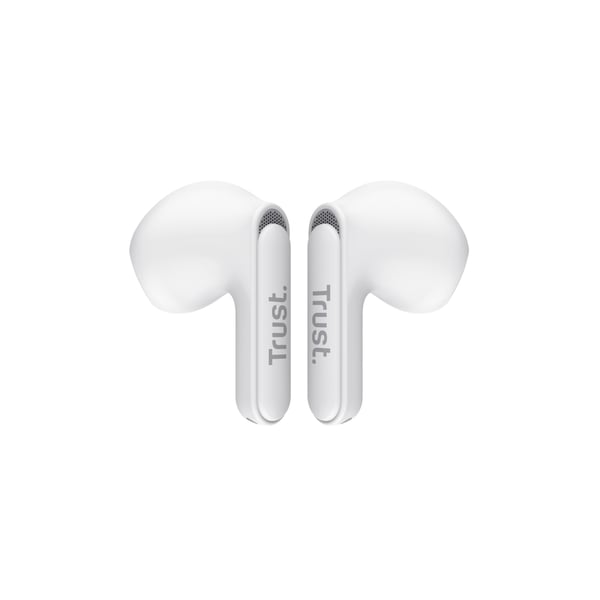 Trust Yavi Kuulokkeet True Wireless Stereo (TWS) In-ear Puhelut/Musiikki USB Type-C Bluetooth Valkoinen