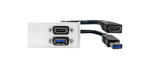 Uttagspanel HDMI USB3.0 (WI221295)